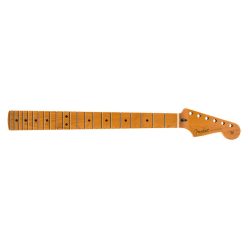   0990402920 Fender Genuine Replacement Part roasted maple Stratocaster® neck, 22 jumbo frets, 12" radius, maple, flat oval shape