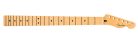 0990402921 Fender Genuine Replacement Part sub-sonic baritone Telecaster neck, 22 medium jumbo frets, 9.5 radius, maple fingerboard