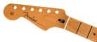 0990422920 Fender Genuine Replacement Part satin roasted maple Stratocaster lefthanded neck, 22 jumbo frets 12" radius, maple, flat oval shape