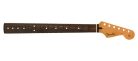 0990493920 Fender Genuine Replacement Part satin roasted maple Stratocaster neck, 22 jumbo frets, 12" radius, rosewood, flat oval shape