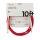 0990510010 Fender Original Series instrument cable, 10ft, fiesta red