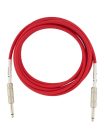 0990510010 Fender Original Series instrument cable, 10ft, fiesta red