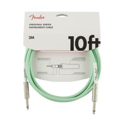   0990510058 Fender Original Series instrument cable, 10ft, surf green