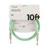 0990510058 Fender Original Series instrument cable, 10ft, surf green