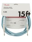 0990515003 Fender Original Series instrument cable, 15ft, daphne blue