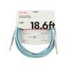 0990520003 Fender Original Series instrument cable, 18.6ft, daphne blue