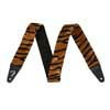 0990601052 Fender  Wild Animal Print 2" guitar strap, synthetic fur, tiger print