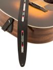 0990612002 Fender  Paramount acoustic leather strap, black