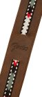 0990612021 Fender  Paramount acoustic leather strap, brown