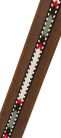 0990612021 Fender  Paramount acoustic leather strap, brown