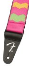 0990623070 Fender Mononeon woven guitar strap neon pink