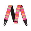 0990623070 Fender Mononeon woven guitar strap neon pink