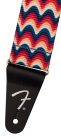 0990637214 Fender  Retro ribbed poly guitar strap, ripple design