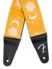 0990637250 Fender  American Vintage II woven guitar strap, sun & moon design, butterscotch blonde