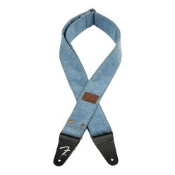   0990638002 Fender  Wrangler riveted denim strap, light indigo