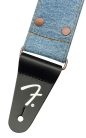 0990638002 Fender  Wrangler riveted denim strap, light indigo