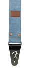 0990638002 Fender  Wrangler riveted denim strap, light indigo