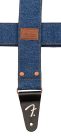 0990638003 Fender  Wrangler riveted denim strap, indigo