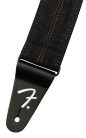 0990638004 Fender  Wrangler denim strap, washed black stitch