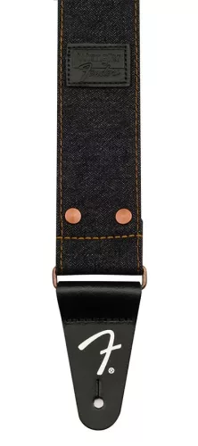 0990638005 Fender  Wrangler riveted denim strap, black