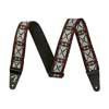 0990638026 Fender  2" guitar strap, Pasadena woven, red snowflake