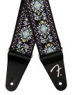 0990638030 Fender  2" guitar strap, Pasadena woven, blue lotus