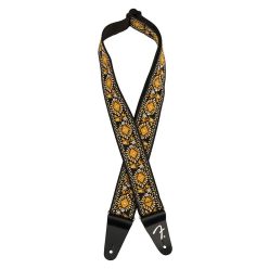   0990638031 Fender  2" guitar strap, Pasadena woven, yellow lotus