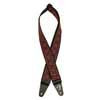 0990638034 Fender  2" guitar strap, Pasadena woven, lattice red