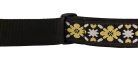 0990638035 Fender  2" guitar strap, Pasadena woven, yellow clover