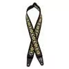 0990638035 Fender  2" guitar strap, Pasadena woven, yellow clover