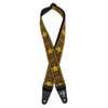 0990638037 Fender  2" guitar strap, Pasadena woven, yellow wallflower