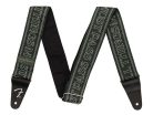 0990639048 Fender George Harrison ATMP Logo guitar strap, green polyester, 2"