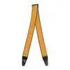 0990639106 Fender George Harrison Dark Horse Floral guitar strap, orange, 2"