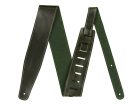 0990641062 Fender  broken-in leather strap, 2.5", green