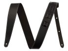 0990642106 Fender  Essentials 2" leather guitar strap, black