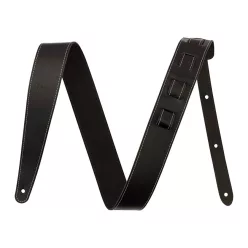   0990642106 Fender  Essentials 2" leather guitar strap, black