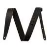 0990642106 Fender  Essentials 2" leather guitar strap, black