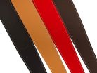 0990642109 Fender  Essentials 2" leather guitar strap, red