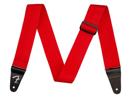 0990662025 Fender  Polypro guitar strap, red