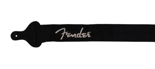 0990662043 Fender  2" guitar strap 'Poly Logo', grey Fender logo