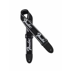   0990671000 Fender  guitar strap 'Running Logo', black