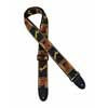 0990681000 Fender  2" guitar strap 'Monogrammed', black-yellow-brown