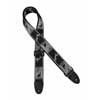 0990681543 Fender  2" guitar strap 'Monogrammed', black-light grey-dark grey