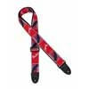 0990682000 Fender  2" guitar strap 'Monogrammed', red-white-blue