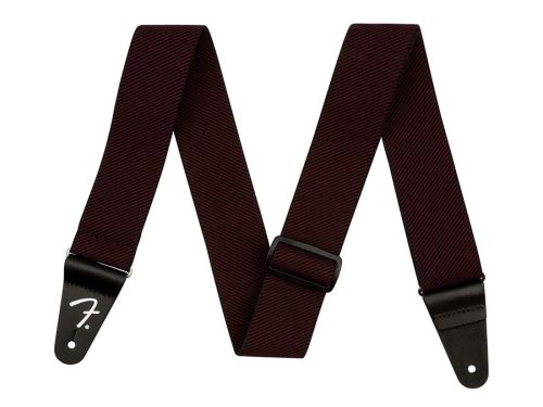 0990685075 Fender Limited Edition Weighless Tweed Strap, Oxblood