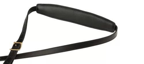 0990689006 Fender  Vintage saddle strap, black