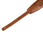 0990689121 Fender  long vintage saddle strap, cognac