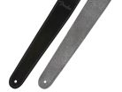 0990691006 Fender  2" guitar strap, suede, reversible, black/gray