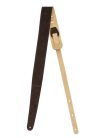 0990691021 Fender  2" guitar strap, suede, reversible, brown/tan