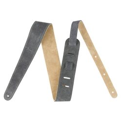   0990691024 Fender  2" guitar strap, suede, reversible, gray/tan